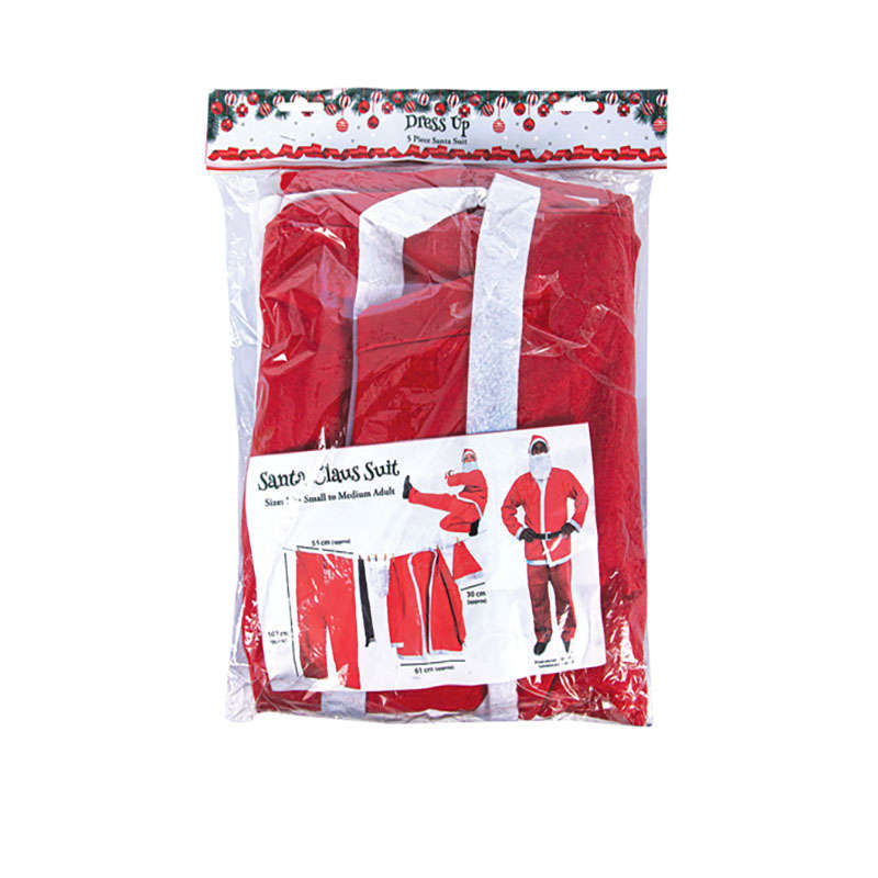 Santa Claus - Christmas Accessories - Full Suit - Small to Medium - 2 Pack