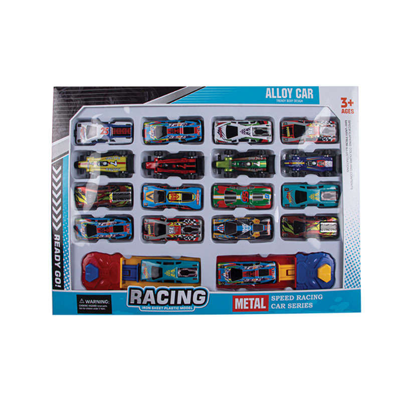 Launch & Go Racers - Metal - Assorted Colours - 20 Piece - 2 Pack