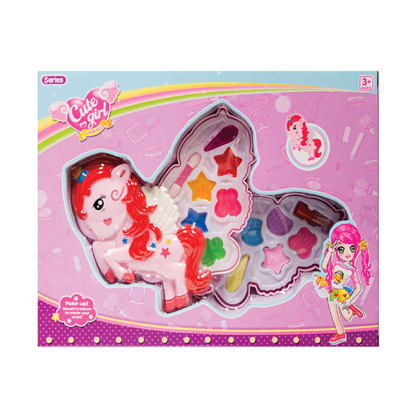 Unicorn Make-Up Set - BPA-Free Plastic - Pink