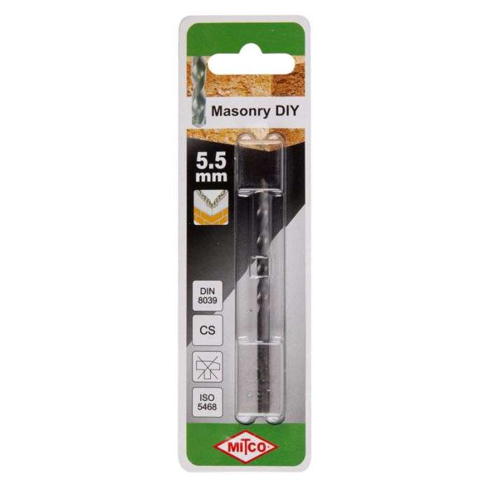 Mitco Masonry Drill Bit - 5.5 x 85mm