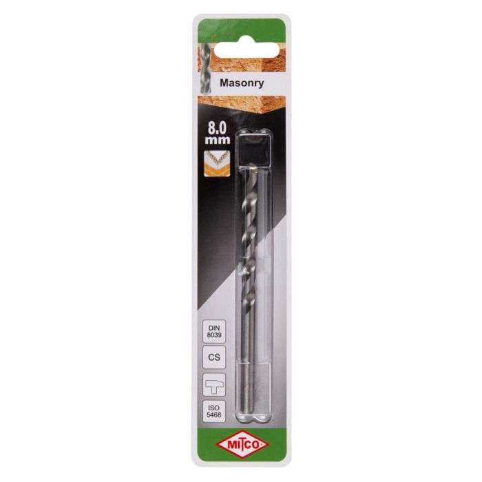 Mitco Masonry Drill Bit - 8.0 x 120mm