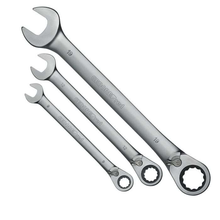 Gedore Red Ratchet Spanner Set R07205012