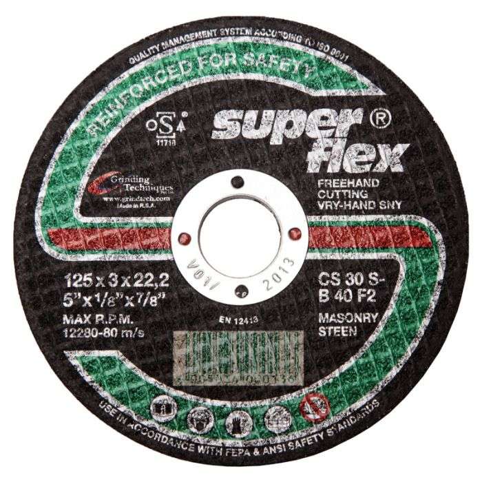 Superflex - Masonry Cutting Disc - 12.5cm