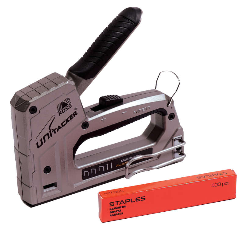 Ross Unitacker Staple Gun  (5 in 1) - Alluminium.
