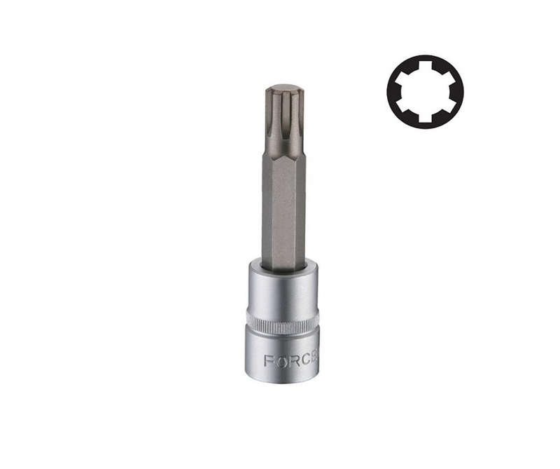 Force - Ribe Socket Bit - 6mm - 3/8" Dr - 2 Pack