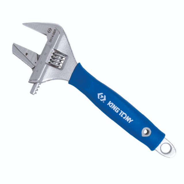King Tony - Reversible Jaw Adjustable Wrench 8 - 2 Pack