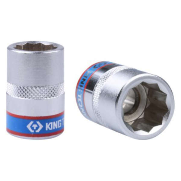 King Tony - Socket 1/2 10 Point 20Mm - 2 Pack