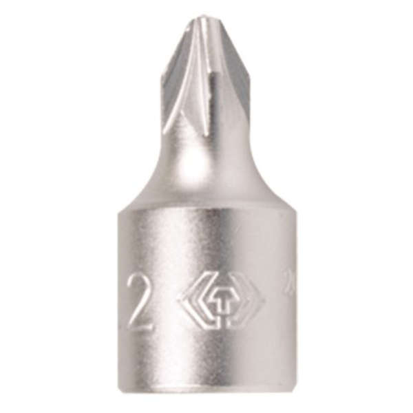 King Tony - Socket Bit 1/4 Pozi Pz1 - 2 Pack