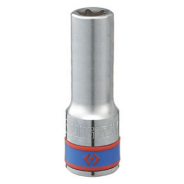 King Tony - Socket Deep 1/2 Female Torx E10 - 2 Pack
