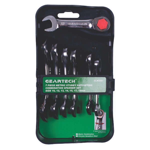 Micro-Tec - Wrench Ratchet Stub 10-19Mm
