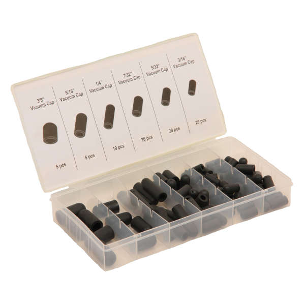 Micro-Tec - Vacuum Cap Assortment 80 Piece - 2 Pack