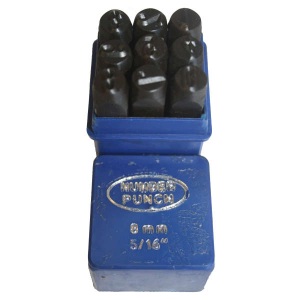 Micro-Tec - Punch Set Number 6mm 0-9