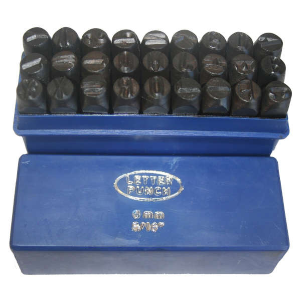 Micro-Tec - Punch Set Letter 6mm A-Z