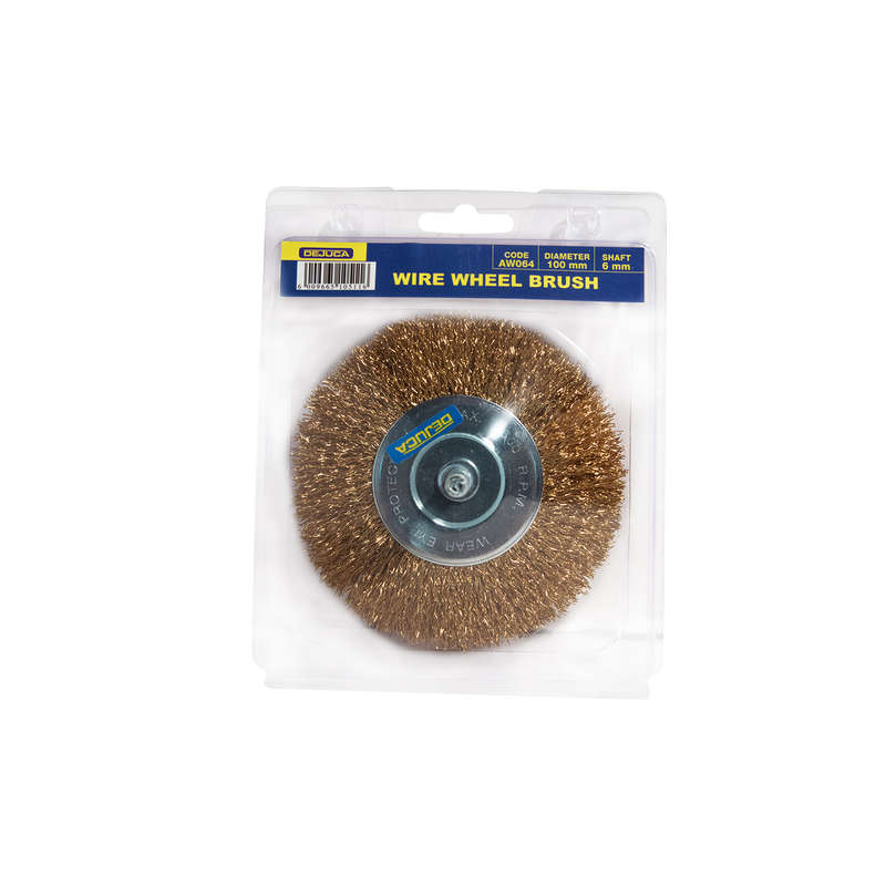 Dejuca - Wire Wheel - 100mm X 6mm - Arbor - 6mm