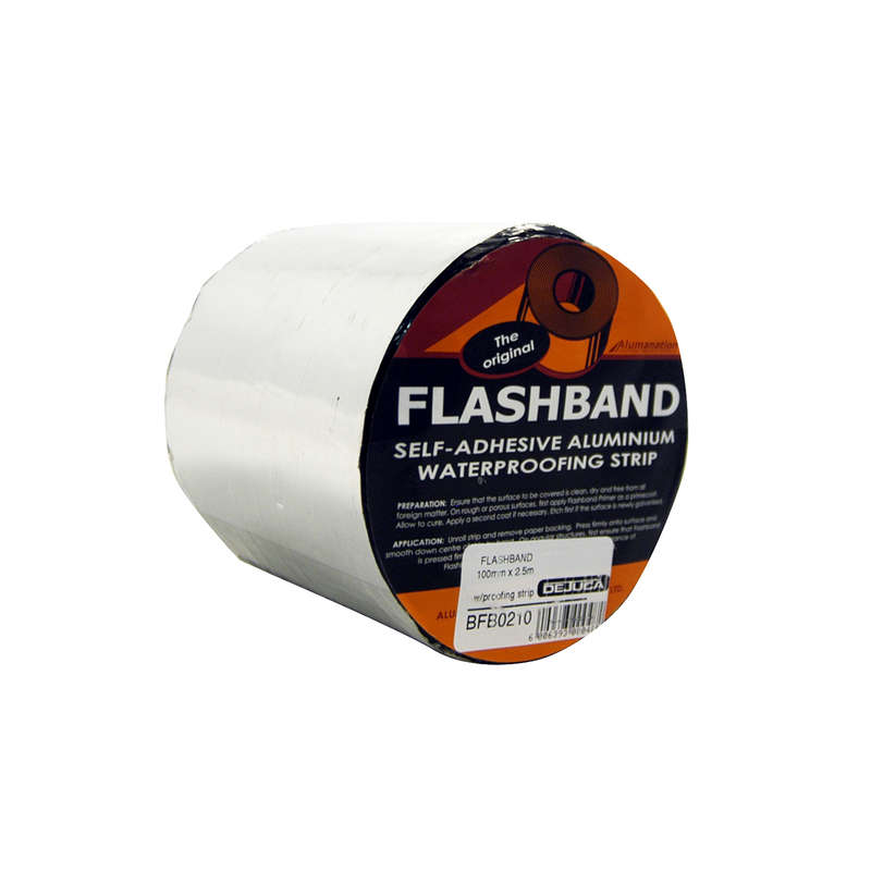 Dejuca - Flashband - 100mm X 2.5m - W/proofing Strip