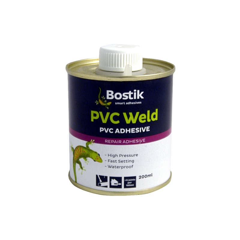 Bostik - Pvc Weld - 200ml - Tin - H.p. - 2 Pack