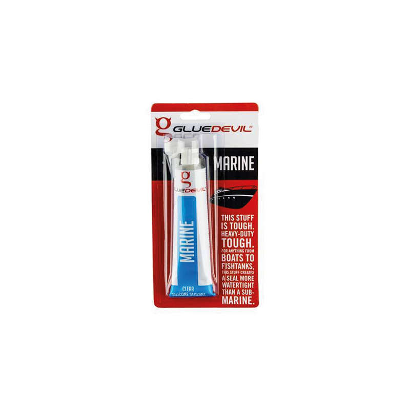 Glue Devil - Silicone - Marine - Clear - Tube - 90ml