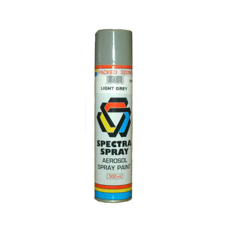 Spray Paint - Light Grey - 300ml - 2 Pack