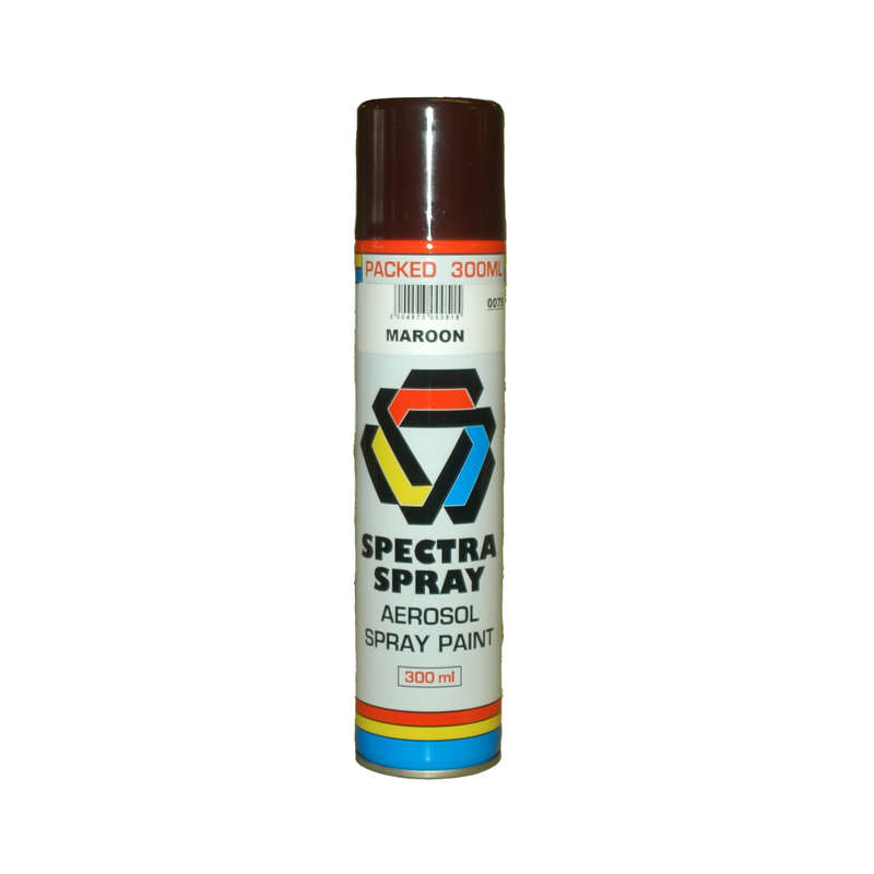 Spray Paint - Maroon - 300ml - 2 Pack