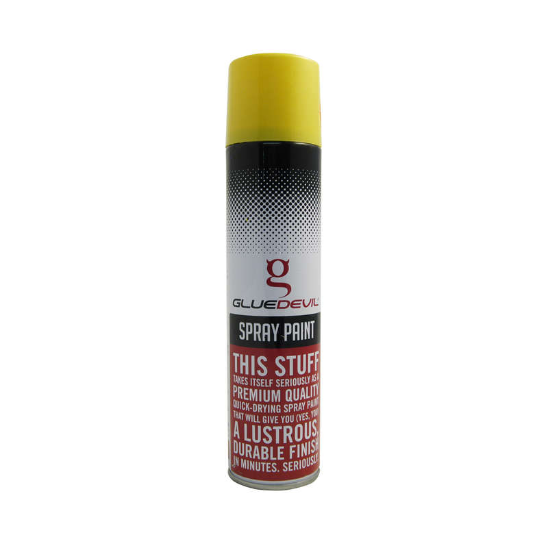 Glue Devil Spray Paint - Canary Yellow