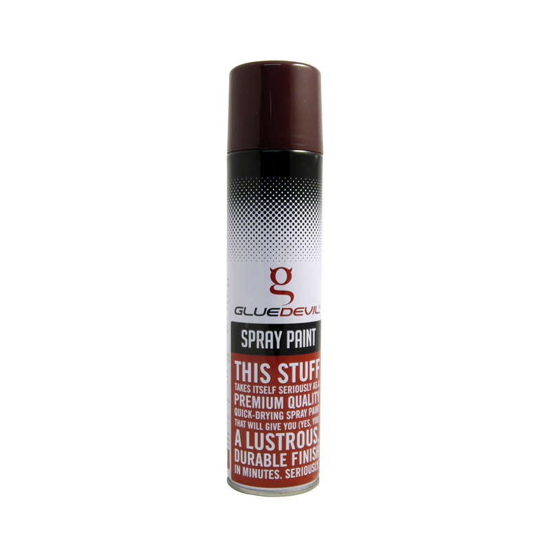 Glue Devil - Spray Paint - Maroon - 300ml - 2 Pack