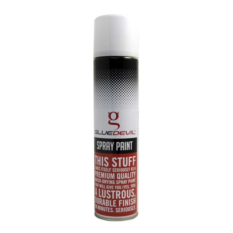Glue Devil - Spray Paint - Satin White - 300ml