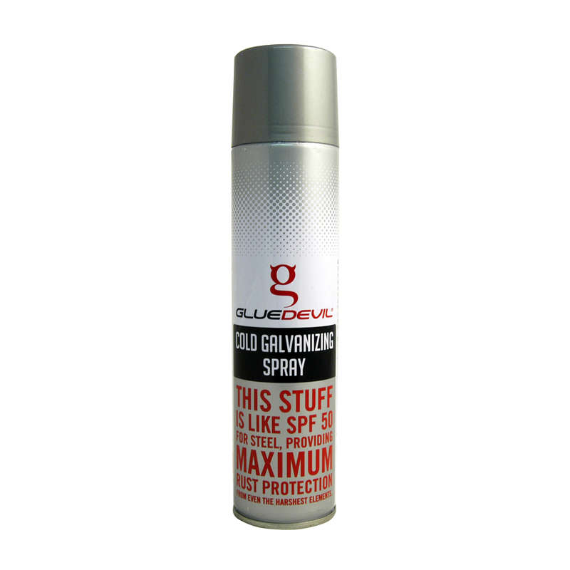 Glue Devil - Spray Paint - Cold Galvanizing Spray - 300ml - 2 Pack