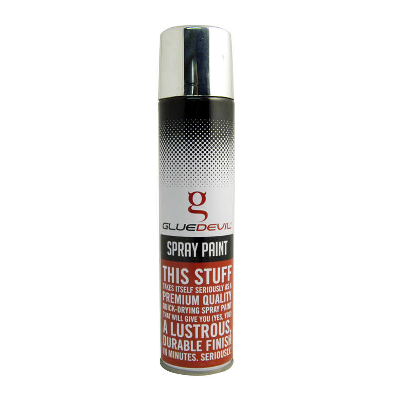 Glue Devil - Spray Paint - Mirror Chrome - 300ml