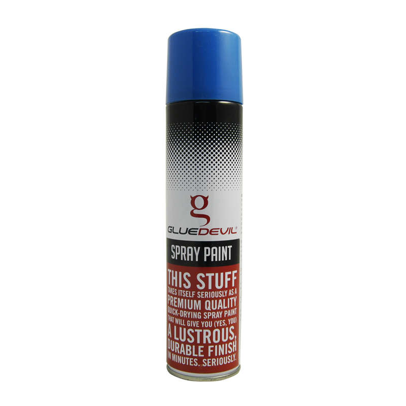 Glue Devil - Spray Paint - Heat Resistant - Blue - 300ml