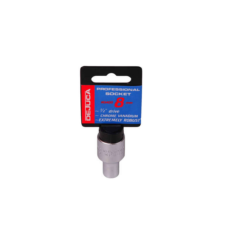 Dejuca - Socket - Cv - Fd - 1/2 Inch drive - 6pt - 8mm - 2 Pack