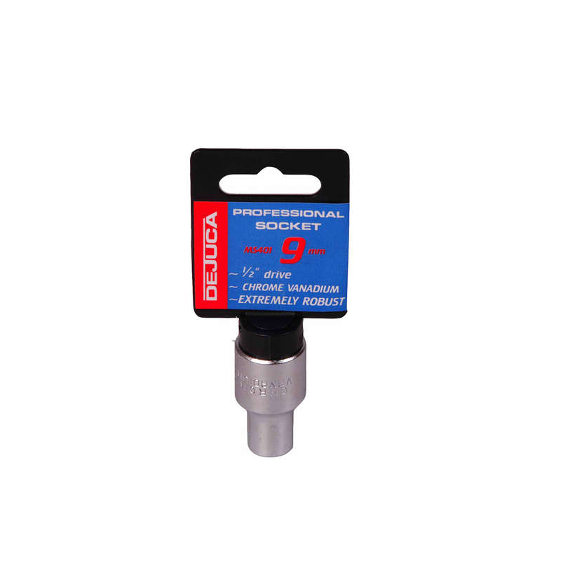 Dejuca - Socket - Cv - Fd - 1/2 Inch drive - 6pt - 9mm