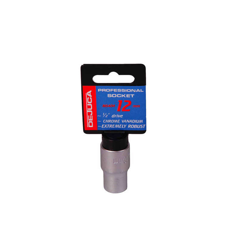 Dejuca - Socket - Cv - Fd - 1/2 Inch drive - 6pt - 12mm - 2 Pack