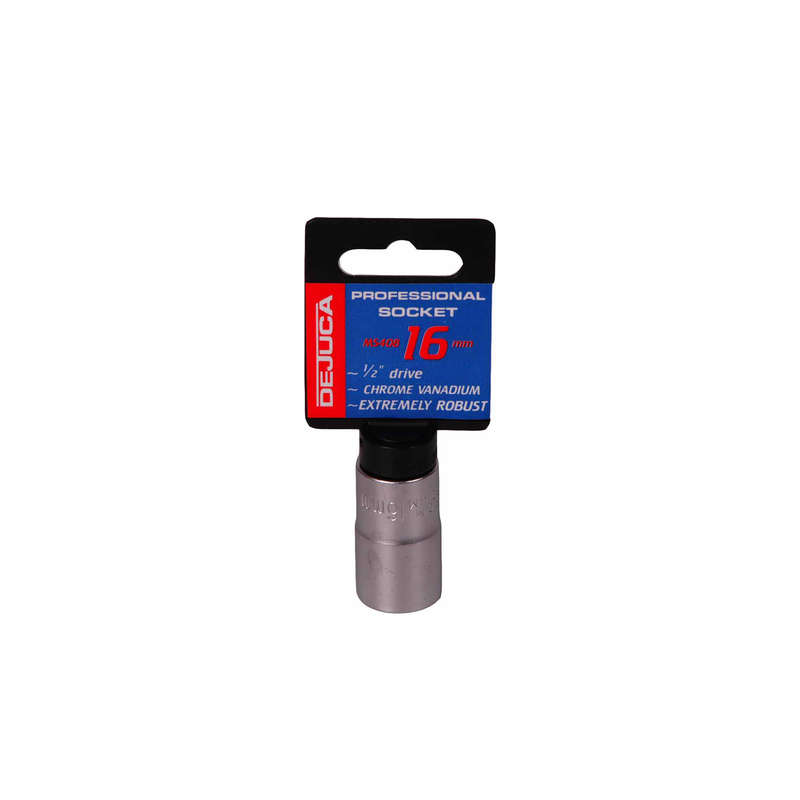Dejuca - Socket - Cv - Fd - 1/2 Inch drive - 6pt - 16mm