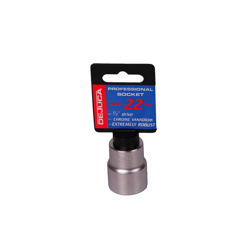 Dejuca - Socket - Cv - Fd - 1/2 Inch drive - 6pt - 22mm