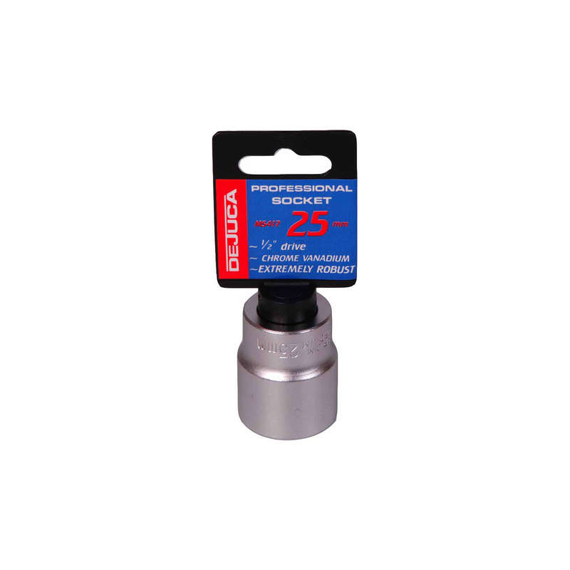 Dejuca - Socket - Cv - Fd - 1/2 Inch drive - 6pt - 25mm - 2 Pack