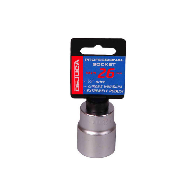 Dejuca - Socket - Cv - Fd - 1/2 Inch drive - 6pt - 26mm