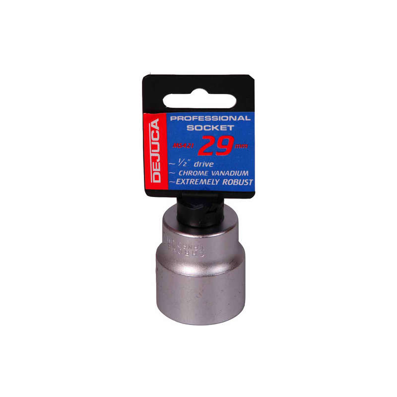 Dejuca - Socket - Cv - Fd - 1/2 Inch drive - 6pt - 29mm - 2 Pack