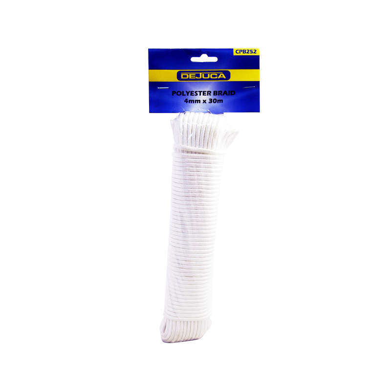 Dejuca - Polyester Braid - 4mm X 30m - (hank) - 2 Pack