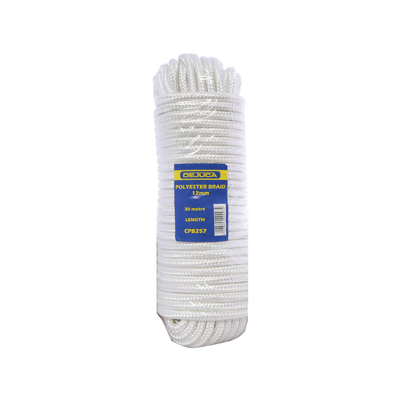 Dejuca - Polyester Braid - 12mm X 30m - (hank)