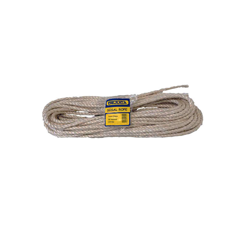Dejuca - Sisal Rope - 7mm X 30m - (hank)