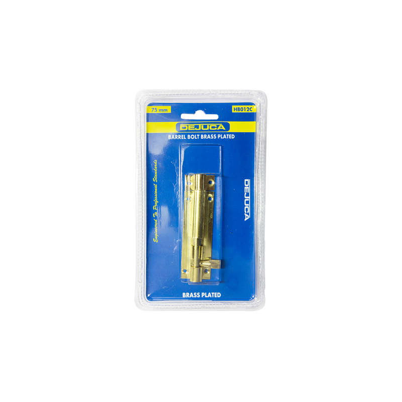 Dejuca - Barrel Bolt - Bp - 75mm - 1/Card