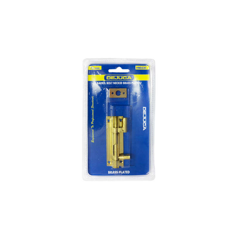 Dejuca - Barrel Bolt - Necked - Bp - 75mm - 1/Card