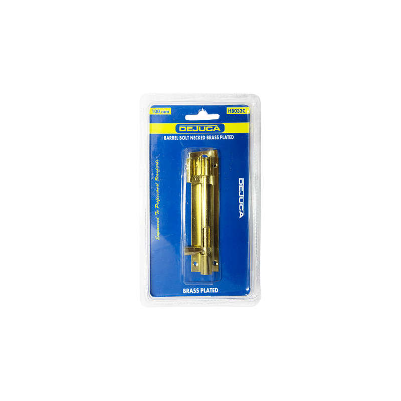 Dejuca - Barrel Bolt - Necked - Bp - 100mm - 1/Card
