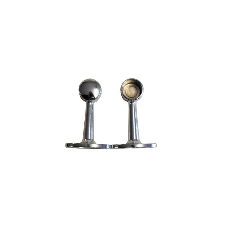 Towel Rail Bracket - 19mm - Cp - 261 - Pair - 2 Pack