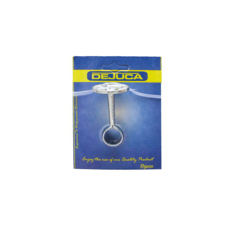 Dejuca - Towel Rail Bracket - Cp - 25mm - Thru - 1/Card