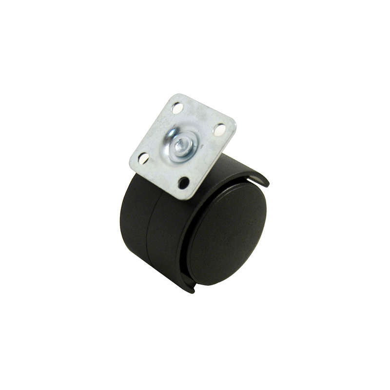 Castor Wheel - Nylon - Twin Plate - 50mm