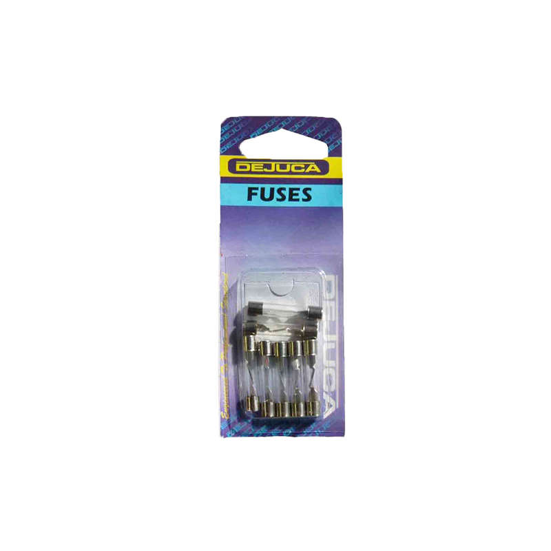 Dejuca - Fuse - Clear - Glass - 6 X 30mm - 15amp - 7/Card