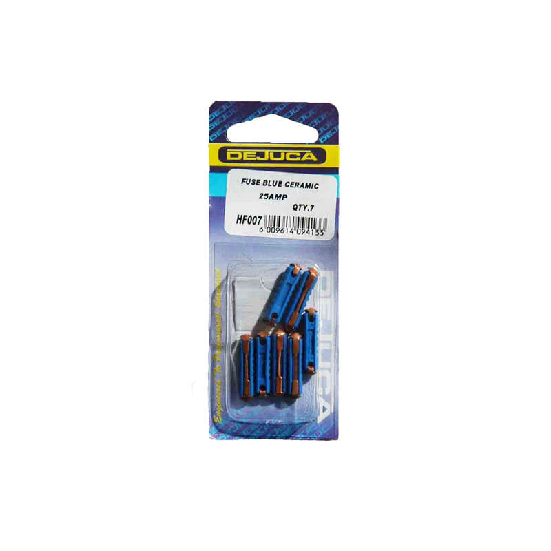 Dejuca - Fuse - Ceramic - 25amp - 7/Card