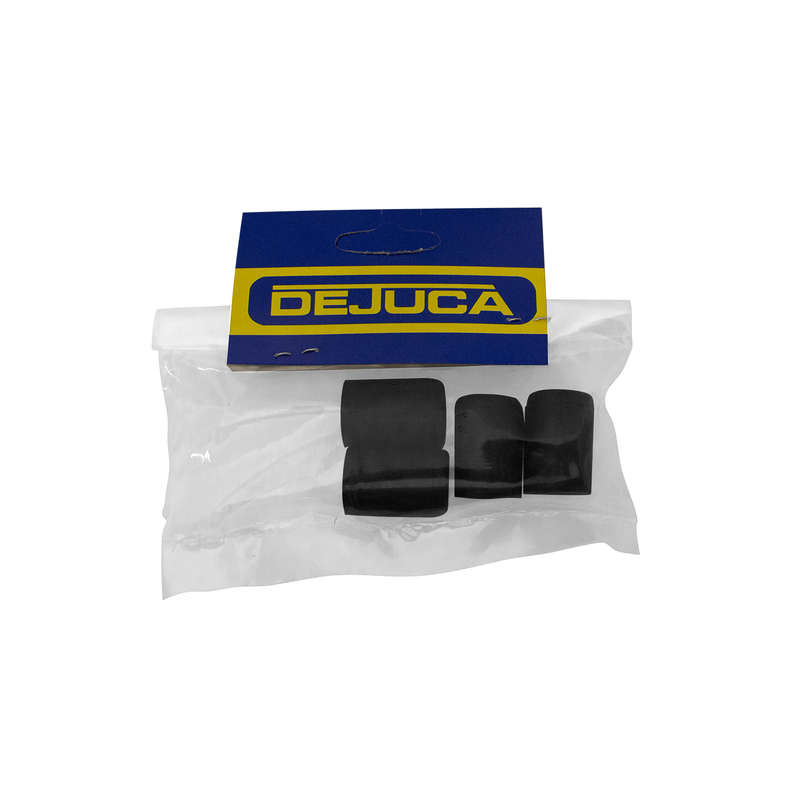 Dejuca - Round - Rubber - Ferrules - 12mm - 4/pkt - 2 Pack