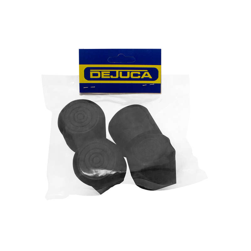 Dejuca - Round - Rubber - Ferrules - 38mm - 4/pkt - 2 Pack